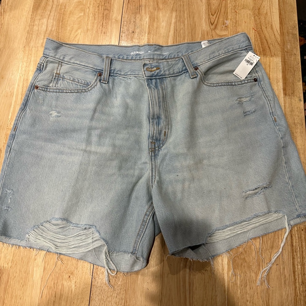 Old Navy Light Blue Denim Shorts